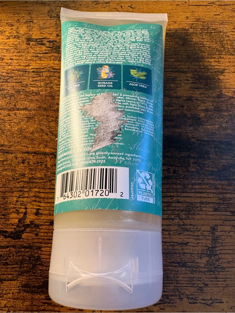 Shea Moisture Wig & Weave Tea Tree & Borage Seed Oil Bonding Glue 6.3 FL OZ - Picture 2 of 6